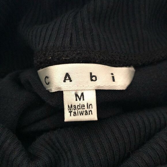 CAbi Black Cowl Neck Boho Shift Dress - Picture 7 of 13